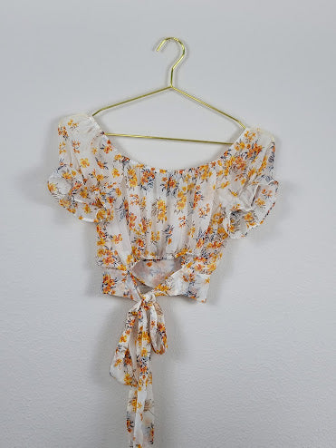 Blusa con flores