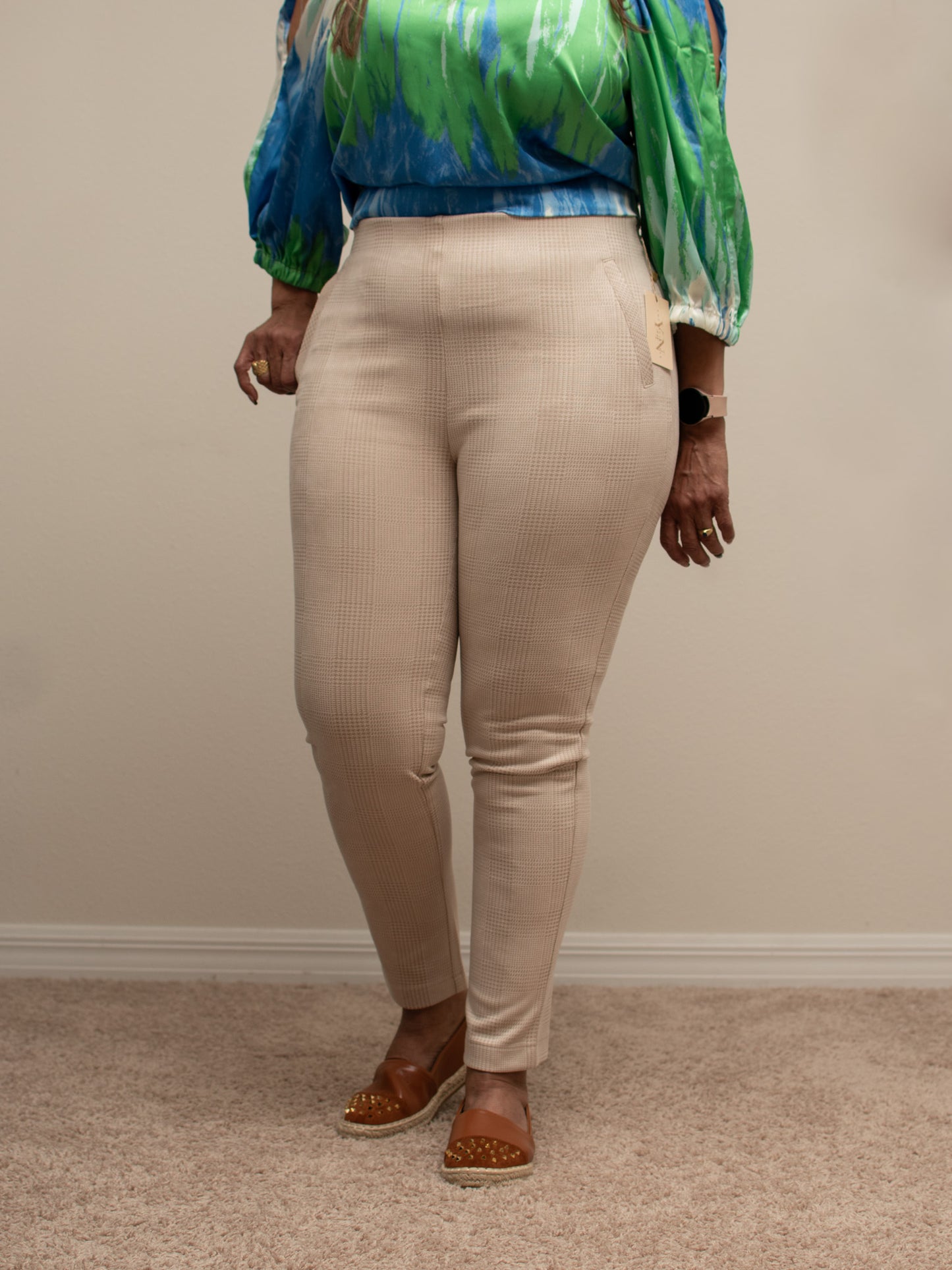Pantalones beige
