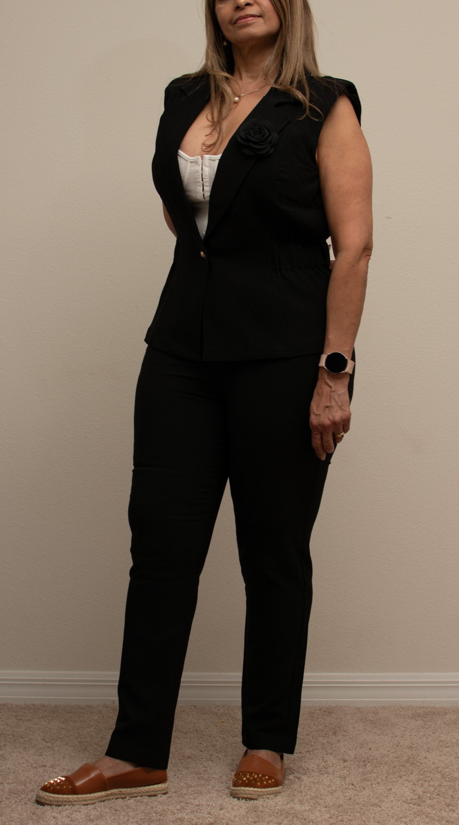 Pantalón de vestir negro