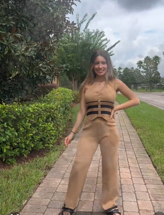 CONJUNTO PANTALÓN Y CHALECO