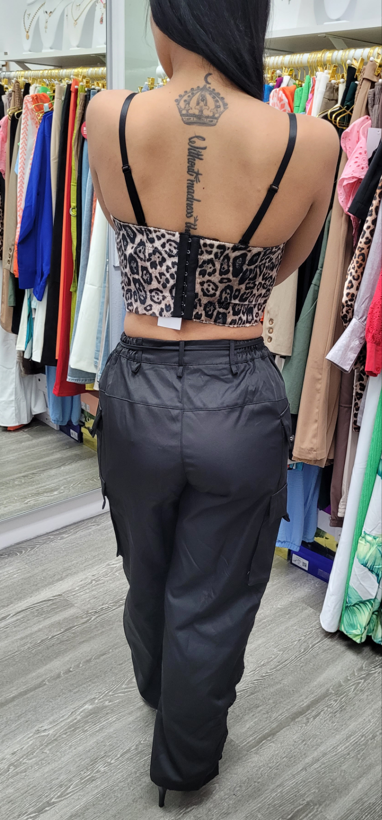 TOP ANIMAL PRINT