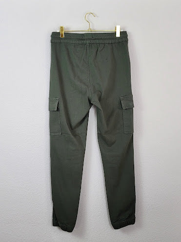 Pantalones cargo verdes