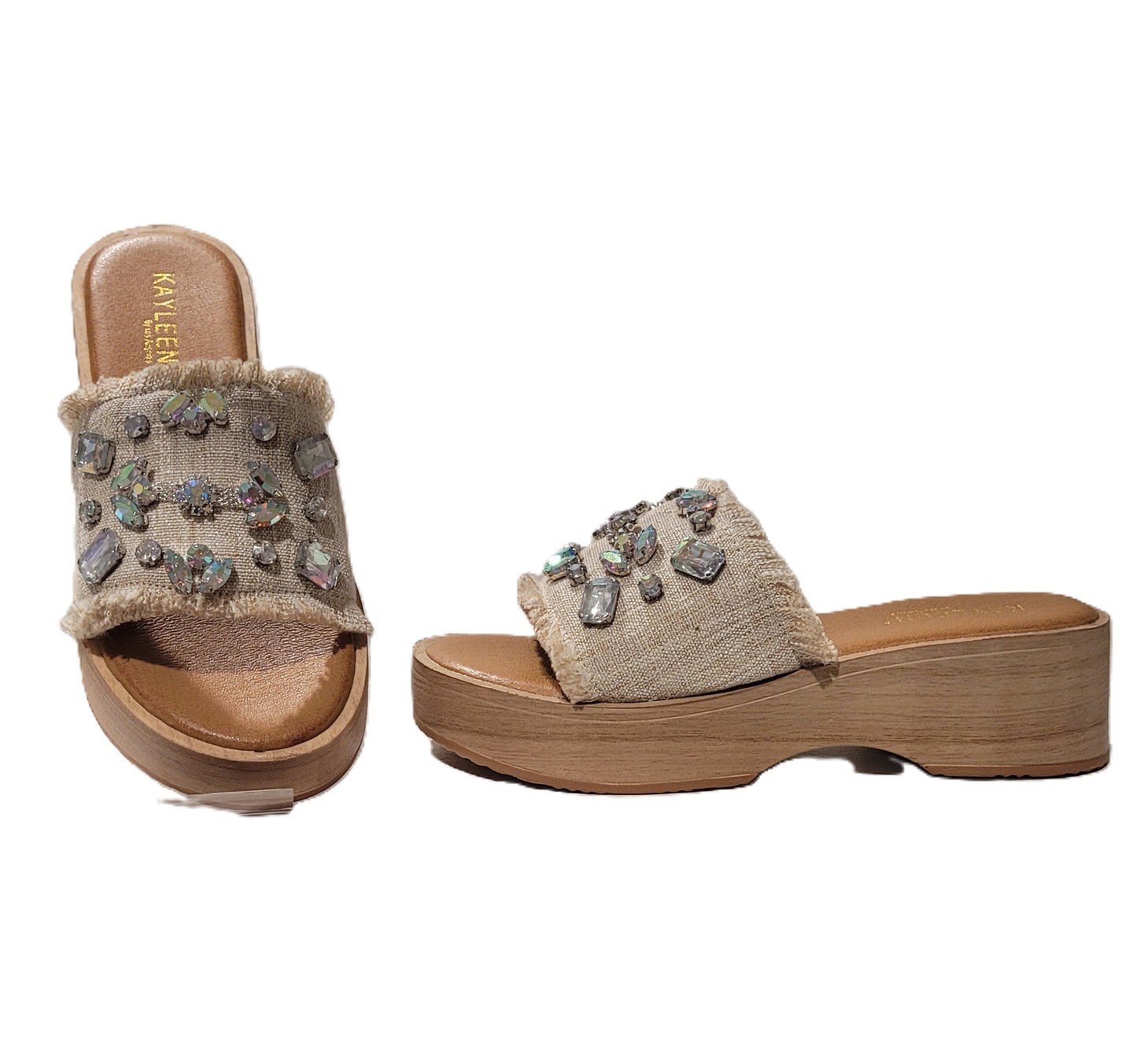 Natural Maerra Sandals