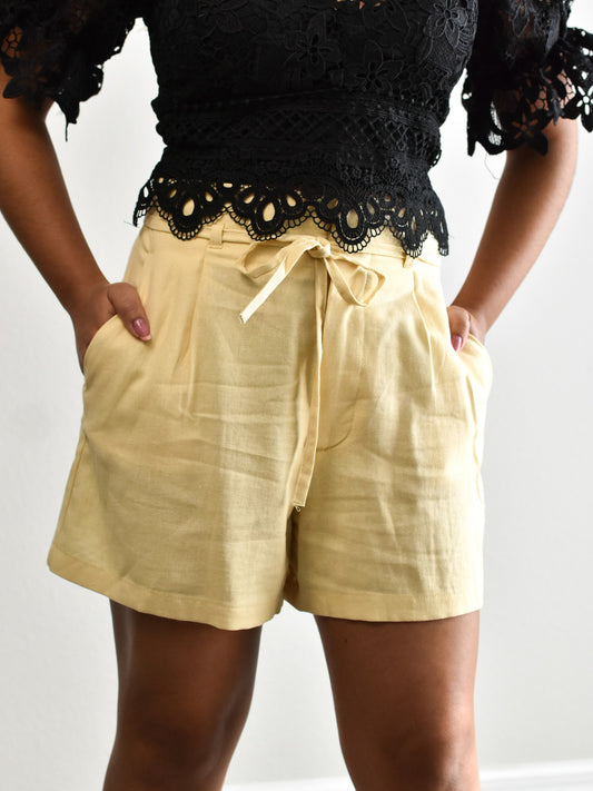 Light Yellow Shorts